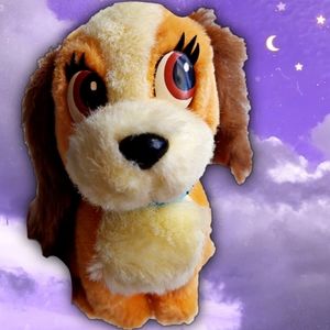 Adorable Vintage Lady and The Tramp Plushie